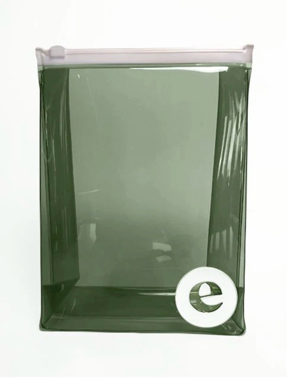 Sleek Made in France Clear Cosmetic Pouch - Transparent Travel Bag